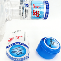 Étiquettes thermorétractables en PVC durables et sensibles à la chaleur pour ouvertures de bouteilles de 5 gallons de boissons et d'eau potable, ajustement sécurisé, résistantes aux fuites, imperméables