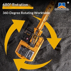 <span class=keywords><strong>Huina</strong></span> <span class=keywords><strong>1573</strong></span> Excavadora a Control Remoto, Vehículo de Ingeniería Eléctrico de Resina de 21 Vías, Juguete en Caja Original, Vehículos de Construcción RC 1:16 - Product Image 4