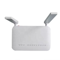 WIFI6 Terbaik yang Digunakan F6610M XPON ONT Dual Band 4ge 1tel 2.4G/5G FTTH X-GPON ONU Modem Firmware Bahasa Inggris Peralatan Serat Optik F6610M