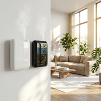 Diffuseur d'arômes intelligent à batterie, diffuseur d'huiles essentielles, commande par application, utilisation hôtelière, nouvelle arrivée aux États-Unis, vente en gros, logo personnalisé, livraison