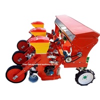 Semoirs à maïs multifonctionnels d'occasion de haute qualité à 3 rangs, pour grands tracteurs, avec boîte de vitesses, pour le semis et la transplantation agricole, garantie 1 an