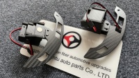 Palancas de Cambio Magnéticas de Fibra de Carbono Real para Lotus Evora, Repuesto Extendido Compatible con OEM, Instalación Directa por Cable