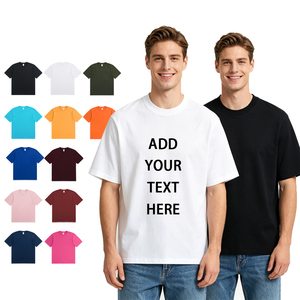 High Quality <b>Mens</b> Streetwear 100% Cotton Blank Tshirt <b>T</b>-<b>Shirts</b> <b>T</b> <b>Shirt</b> Hot Supplier Custom Wholesale 220GSM - Product Image 1