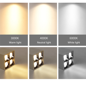 <span class=keywords><strong>Luminaria</strong></span> <span class=keywords><strong>Led</strong></span> cuadrada montada en superficie, carcasa de luz Skd de 15 vatios, 36 vatios, <span class=keywords><strong>precio</strong></span> barato de alta calidad - Product Image 6