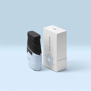 Paraguas Plegables Ultraligeros de 6 Pliegues con Logotipo, Mini Paraguas Compacto y Portátil para Mujer con Protección UV - Product Image 4