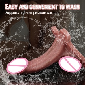 En gros, Godemiché creux réaliste à porter pour hommes adultes, avec harnais extenseur de pénis, jouet sexuel - Product Image 2