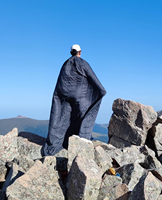 Couverture de camping alternative au duvet, ultralégère, sans plumes, couette chaude, poncho portable, sac de couchage pour la randonnée en plein air et le trekking