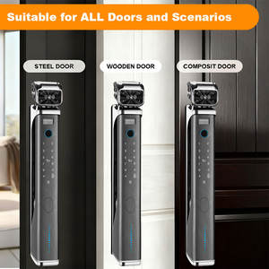 Serrure intelligente biométrique de robot sentinelle de surveillance tridimensionnelle multidimensionnelle et multiangulaire - Product Image 3