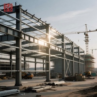 Bâtiment d'Entreposage Industriel ZTSS en Métal Galvanisé Résistant à l'Humidité et aux Charges de Neige