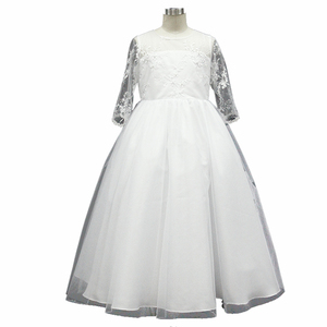 D30521 de moda flor chica vestido de fiesta de cumpleaños de la boda princesa bebé Niñas <span class=keywords><strong>Ropa</strong></span> niñas vestidos de fiesta - Product Image 1