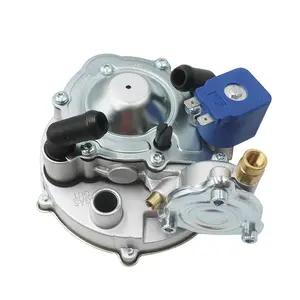 Autogas Lpg Regulator Single Point Systeem Lpg Converter Kit AT07 Reducer Voor Benzinemotor