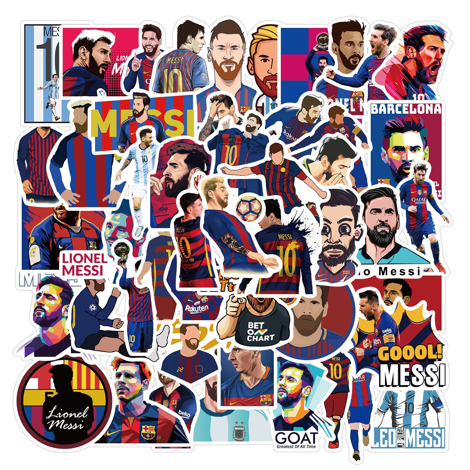 Messi 50pcs/bag