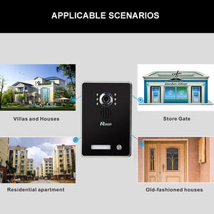 <span class=keywords><strong>Bouton</strong></span> de raccourci 1, Clavier lumineux 1, Faible consommation d'énergie, Système d'interphone pour ancienne communauté - Product Image 4