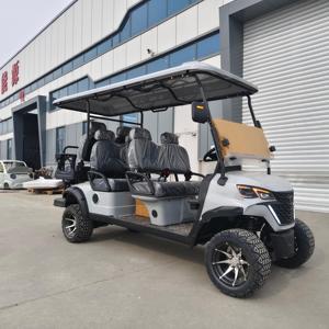 Carrito de Golf de 4 Plazas con Cámara de Visión Trasera, Asientos de Lujo y Neumáticos para Uso en Campos y Clubes - Product Image 1