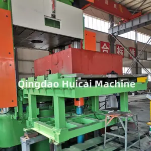 Machine de presse à chaud Machine de moulage de vulcanisation de caoutchouc Machine de vulcanisation hydraulique de presse de pneu solide