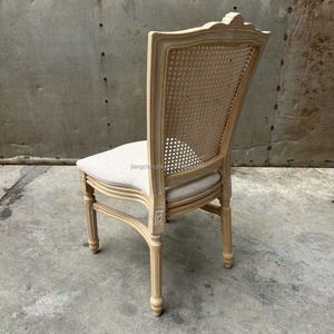 Classic Vintage Design Wholesale Price Outdoor Furniture Plastic High Quality Rattan Back Hotel Banquet Wedding Louis <b>Chair</b> - Product Image 4