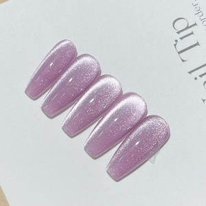 UOMEEI Beliebte 15g Kristall Cat Eye Gel Polnisches Seegras Blaue Kunst Tipps Französischer Stil Internet Sensation Nail Enhancement LED Lampe - Product Image 5