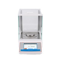 Balance de laboratoire électronique numérique Pruiste FA224PRO 220g 0,1mg 0,0001g Haute Précision Écran Tactile LCD Rétroéclairé OEM