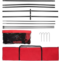 Filet de protection sportif portable idéal pour le golf, le baseball, le basketball, le football, le lacrosse, le hockey
