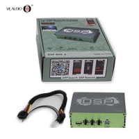 Amplificateur de voiture DSP 6 canaux de classe A 350W avec processeur audio DSP intégré 12-24V pour voitures 2019- Garantie de 6 mois - Marché américain