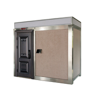 Coffre-fort commercial automatique avec système de verrouillage électronique numérique, armoire de sécurité modulaire pour bijoux, étanche et ignifuge, avec clé