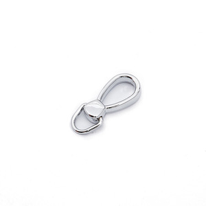Gran Tirador Metálico en Forma de Ocho, de Aleación de Zinc, para Accesorios de Ropa y Bolsos - Product Image 1