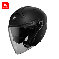 MTHELMETS Casque de moto professionnel unisexe en ABS nouvelle version pour vélo de rue conforme à la norme