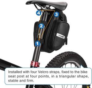 Muestra Gratuita, Bolsa de Ciclismo Impermeable al por Mayor, Bolsa de Almacenamiento para Cuadro de Bicicleta, Bolsa para Manillar de Bicicleta - Product Image 5