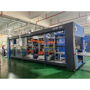 Automatic Disposable Plastic Box/Tray/Cup Lid Making Machine