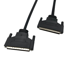 Hpdb 100P ชนิดสายเคเบิลตัวผู้ไปยังตัวผู้สาย100Pin SCSI <span class=keywords><strong>II</strong></span> สาย MDR 100Pin ตัวผู้ L = 1M - Product Image 1