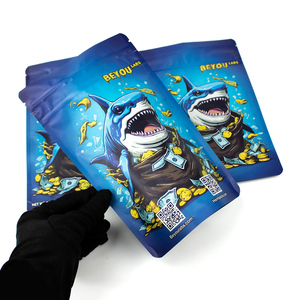 Sachet Doypack Mylar Holographique Imprimé Personnalisé, Imperméable et Refermable pour Protéines en Poudre et Snacks Secs - Product Image 3