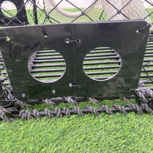 Grande cage de pêche au crabe et à l'anguille Matériau en filet HDPE et PE avec pot à crabe à cadre en acier - Product Image 2