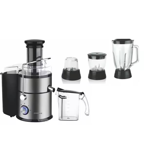Home Heavy Duty Electric Juicer Blender Machine Variable Speed Stainless Steel 1.5L Capacity Fresh Fruit Smoothie Household