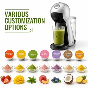 แคปซูลกาแฟมัทฉะราคาส่ง ใช้ได้กับเครื่อง Dolce Gusto ชาเขียวแท้เพื่อสุขภาพ - Product Image 3