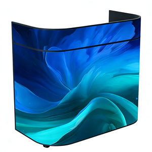 <span class=keywords><strong>Cabina</strong></span> de <span class=keywords><strong>DJ</strong></span> Profesional con Pantalla LED, Mesa con Mostrador y Pantalla LED Plegable para Festivales de Música, Eventos de Discotecas - Product Image 5