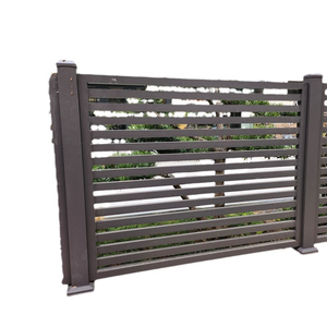 2025 mới nhôm nghệ thuật biệt thự sân hàng rào vườn hàng rào Cổng ngoài trời nhà tường Hợp kim nhôm hàng rào - Product Image 5