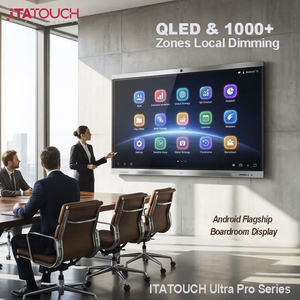 Pantalla Interactiva Inteligente QLED 4K UHD con Pantalla Táctil, Cámara IA de 50MP con Android para Aulas y Conferencias - Product Image 5