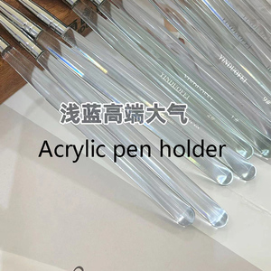 Ensemble de pinceaux à ongles avec manche en acrylique, poils doux, logo personnalisé OEM ODM, pinceaux pour la peinture au gel UV, outils de beauté pour salon - Product Image 3
