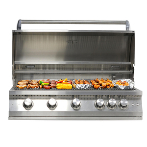 Heavy Duty Premium Modern Luxurious Built-in 304 Stainless Steel 40-Inch Gas LPG NG Outdoor Kitchen Party <strong>BBQ</strong> <strong>Grill</strong> - Product Image 2