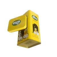 Boîte de rangement rectangulaire haut de gamme en fer blanc de qualité alimentaire, impression offset, boîte cadeau exquise pour bonbons, chocolats et aliments