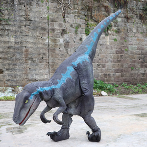 Disfraz de Dinosaurio Raptor Azul de Jurassic World Personalizado de Fábrica 2026, Accesorios Interactivos para Parques - Product Image 2