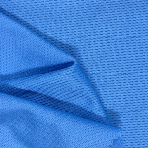 Trọng Lượng Nhẹ Cho Polyester Lưới Vải Dệt Kim Cho Mùa Hè Thể Thao Quần Áo Mỏng Sợi Ngang Dệt Kim Cho Thoải Mái Trang Phục - Product Image 4
