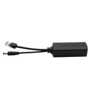 Système de caméra CCTV standard IEEE802.3af/at 10/100 Mbps, séparateur d'alimentation Ethernet POE 48V 12V 1.2A, utilisation en intérieur, moniteur - Product Image 4