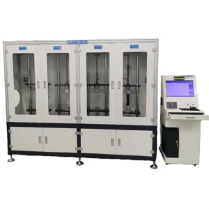 Máquina de prueba de durabilidad de vibración Vertical de amortiguador HUAKAI, probador de vida de fatiga de resorte de suspensión controlado por computadora - Product Image 1