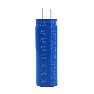 CE Approved High Energy 4.2V DC 4000 Farad Ultra Capacitor Solar Power System Home Super Capacitor