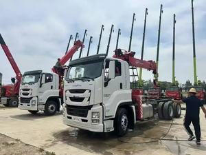 Isuzu 6x4 LKW mit Kran für Kranarbeiten |   <span class=keywords><strong>16t</strong></span> Hebekapazität 20m Hubhöhe <span class=keywords><strong>Kato</strong></span> Hydraulik Shenfu |   Bauverwendung - Product Image 4
