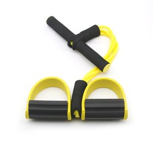 Bandes de Résistance Élastique 4 Tubes Pédale Pull Sit up Assist Pull Rope Bodybuilding Abs Workout Bands Home Gym Fitness Equipment - Product Image 4