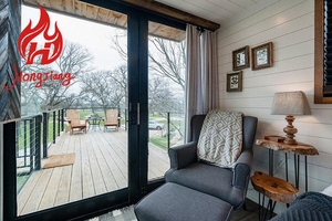 Detachable Luxury Modern Two Storey Quick Installation Tiny <strong>Wooden</strong> Prefab Container <strong>House</strong> Buildings Cabin Hotel Apartment Villa - Product Image 5