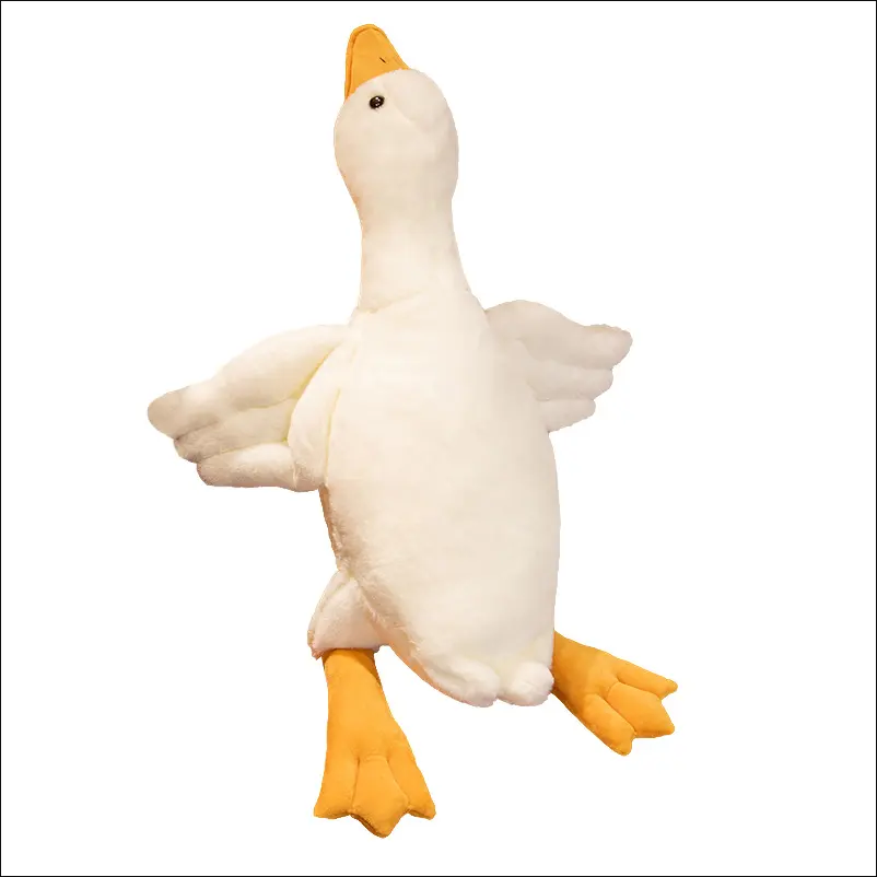 2022 heiß verkaufen Riesen Ente Plüsch Spielzeug Plüsch Schlaf kissen niedlichen Tier Schwan und Ente Plüsch Puppe Spielzeug Fabrik Preis