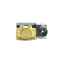Vanne solénoïde Hoyan PU-04K en laiton 1/4 po, ouverture normalement ouverte, orifice 4 mm, 4 bars, pour gaz, air, huile, carburant, eau, avec connecteur